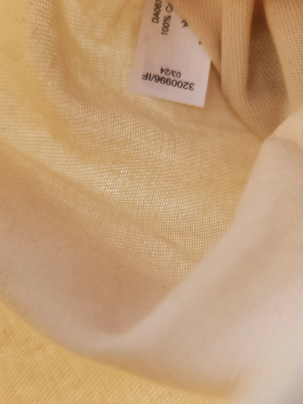 Louis Vuitton Cream Canvas Dust Bag with Teal Logo - Picture 3 of 5